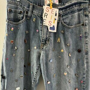 NWT, Junk Drawer Jeans by THE SERIES NY,  28, Lisa Says Gah, Sept 21
